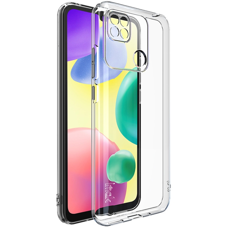 

For Xiaomi Redmi 10A 4G IMAK UX-5 Series Transparent TPU Phone Case(Transparent)