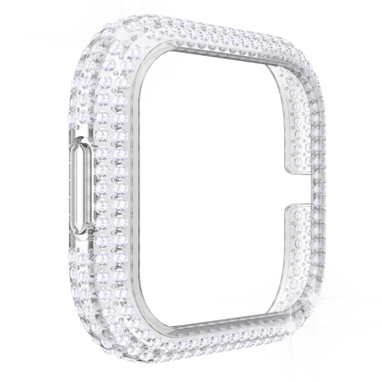 

For Fitbit Versa 2 Diamond PC Half-pack Watch Case(Transparent)