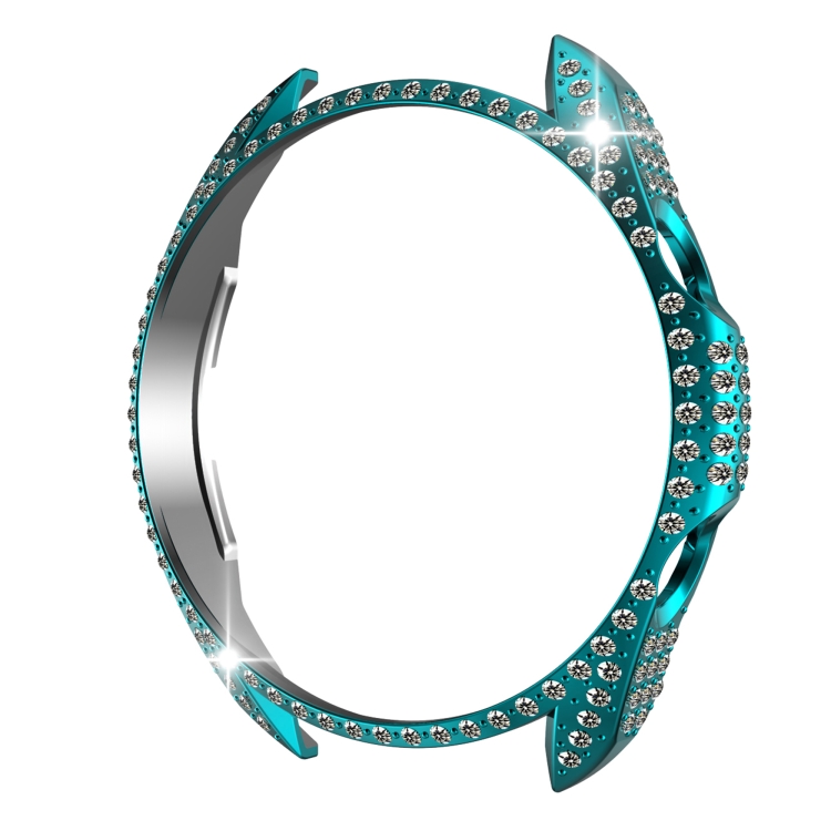 

For Samsung Galaxy Watch 3 45mm Diamond PC Half-pack Watch Case(Cyan)