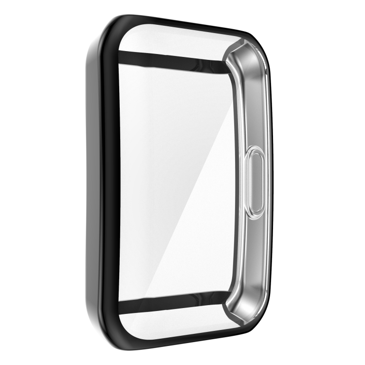 

For Honor Band 6 Full Coverage TPU Electroplating Watch Case(Black)