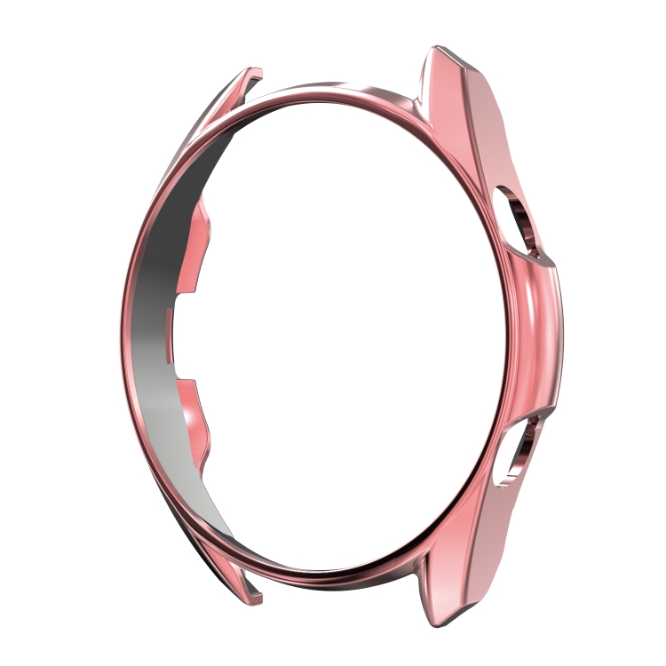

For Samsung Galaxy Watch 3 45mm Electroplating PC Half-pack Watch Case(Pink)