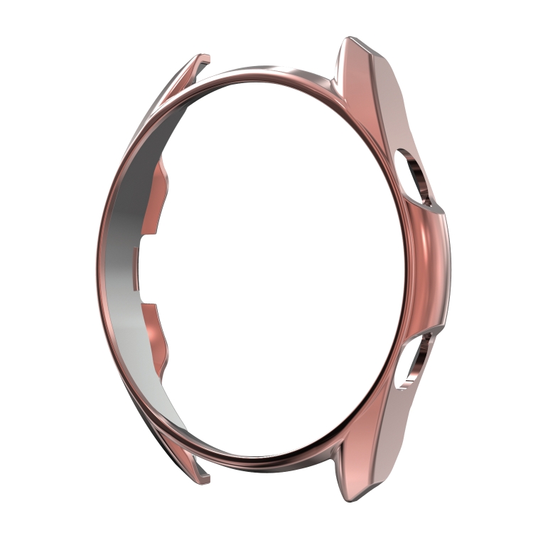 

For Samsung Galaxy Watch 3 45mm Electroplating PC Half-pack Watch Case(Mist Gold)