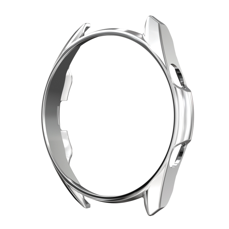 

For Samsung Galaxy Watch 3 45mm Electroplating PC Half-pack Watch Case(Silver)
