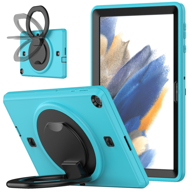 

For Huawei Matepad T 10 / T 10S Black Shockproof TPU + PC Tablet Case(Light Blue)