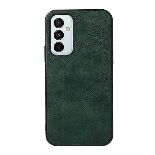 

For Samsung Galaxy M23 / F23 5G Two-color Litchi Texture Phone Case(Green)