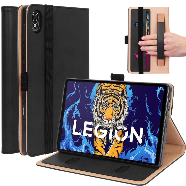 

For Lenovo Legion Y700 8.8 inch 2022 Business Retro PU Horizontal Flip Leather Tablet Case(Black)