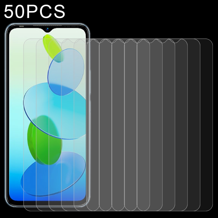 

50 PCS 0.26mm 9H 2.5D Tempered Glass Film For Infinix Smart 6 HD