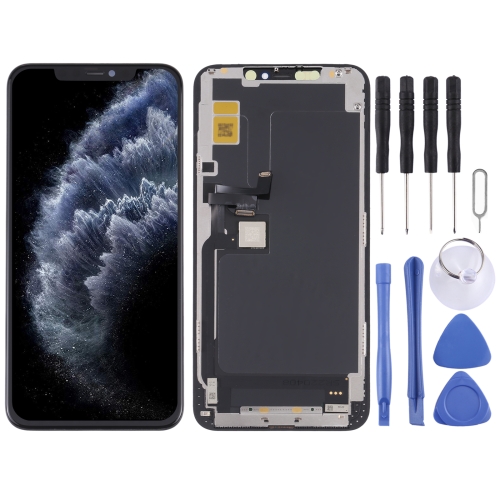 JK TFT LCD Screen For iPhone 11 Pro Max with Digitizer Full Assembly replacement part for iphone 7 plus backlight film with home button extension flex ribbon original grade parts