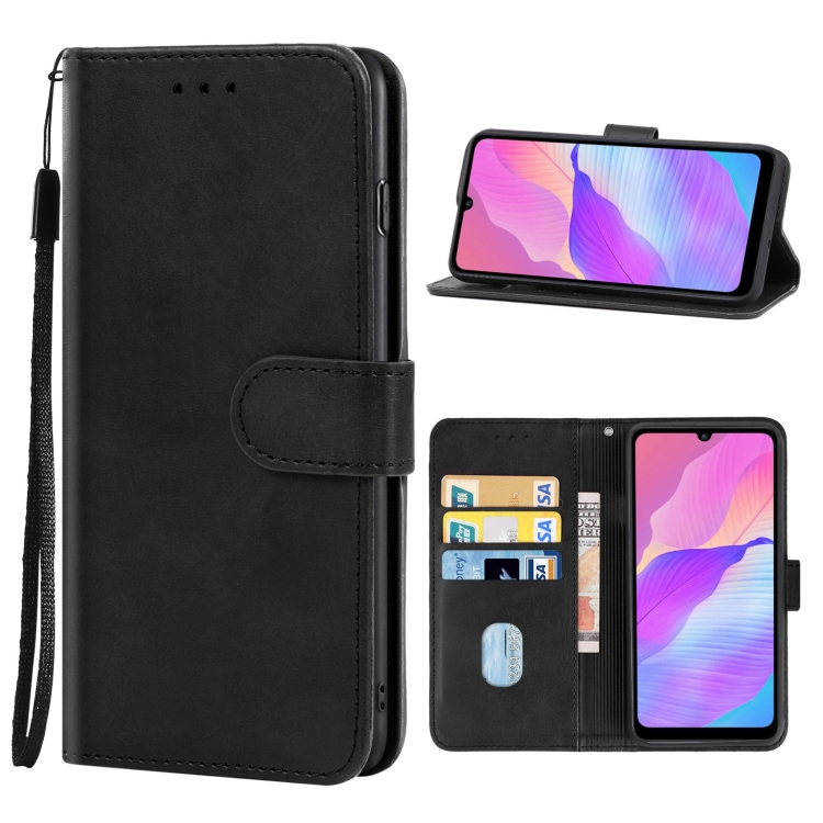 

For Huawei Enjoy 20e Leather Phone Case(Black)