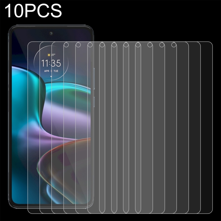 

10 PCS 0.26mm 9H 2.5D Tempered Glass Film For Motorola Edge 30