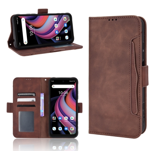 

For Umidigi Bison GT2 5G / GT2 Pro 5G Skin Feel Calf Pattern Leather Phone Case(Brown)