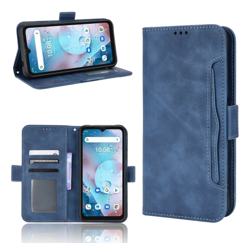 

For Umidigi Bison X10S / X10S NFC Skin Feel Calf Pattern Leather Phone Case(Blue)