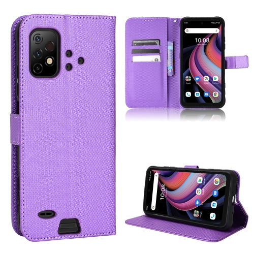 

For Umidigi Bison GT2 5G / GT2 Pro 5G Diamond Texture Leather Phone Case(Purple)