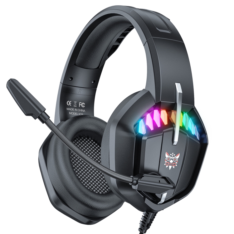 

ONIKUMA X28 USB + 3.5mm Wired Gaming Headset(Black)