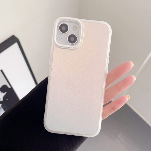 

For iPhone 11 Laser Pearlescent Glitter Phone Case (White)
