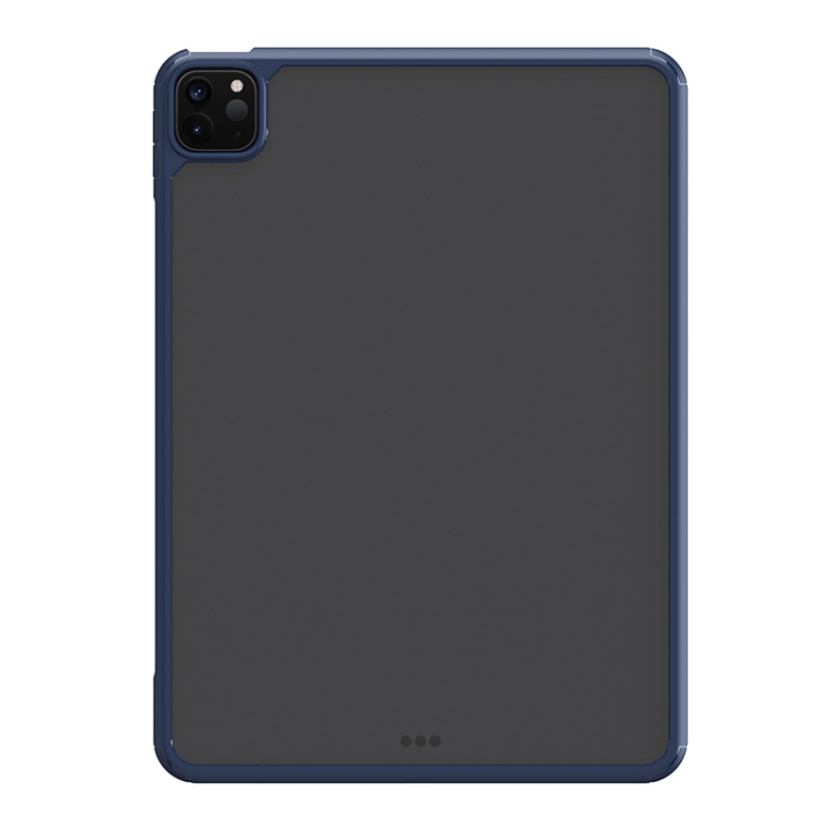 

Four-corner Shockproof TPU + PC Tablet Case For iPad Pro 12.9 inch 2021 / 2020 / 2018(Blue)