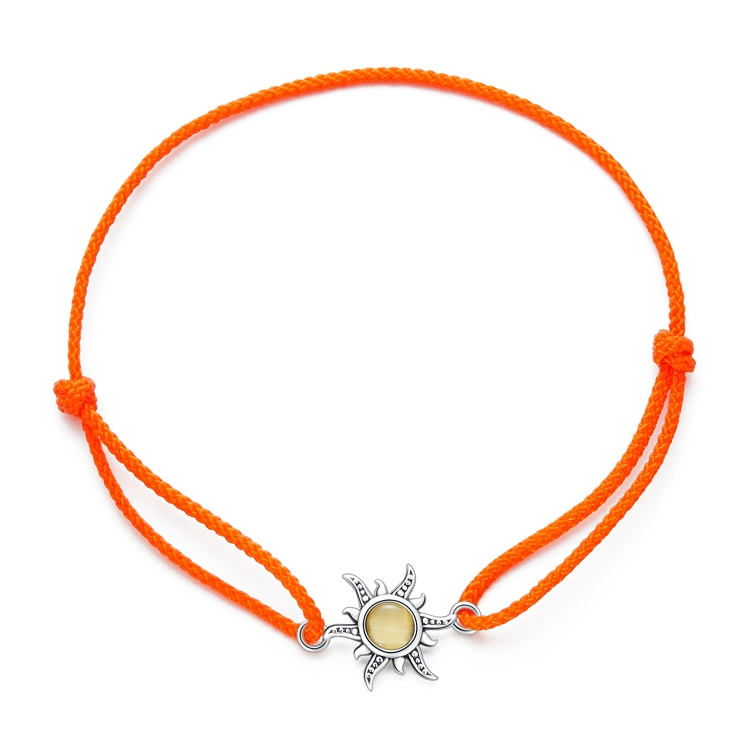 

S925 Sterling Silver Sun Bracelet Women Jewelry
