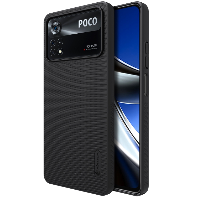 

For Xiaomi Poco X4 Pro 5G NILLKIN Frosted PC Phone Case(Black)