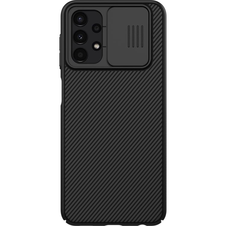 

For Samsung Galaxy A13 4G NILLKIN Black Mirror Series Camshield PC Phone Case(Black)