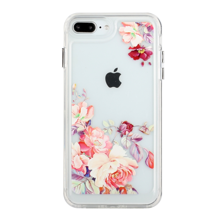 

Flower Pattern Space Phone Case For iPhone 8 Plus / 7 Plus(4)