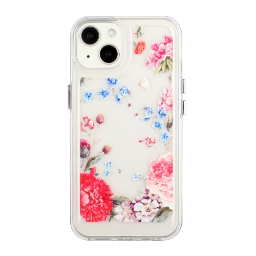 

Flower Pattern Space Phone Case For iPhone 13 mini(1)