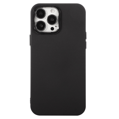 

Electroplated Silicone Phone Case For iPhone 13(Black)
