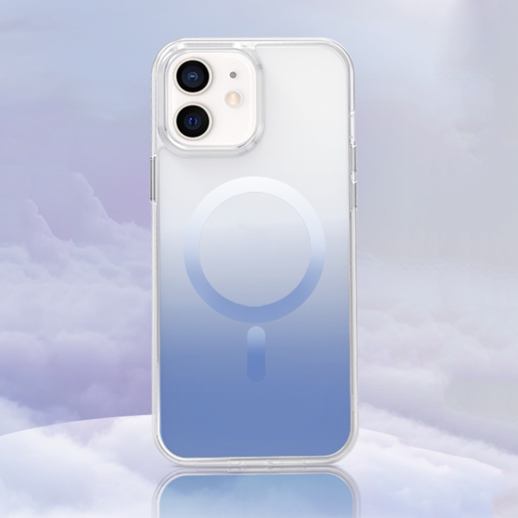 

Gradient Magsafe Magnetic Phone Case For iPhone 12(Blue)