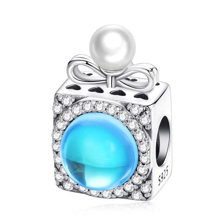 

S925 Sterling Silver Perfume Bottle Beads DIY Bracelet Necklace Accessories