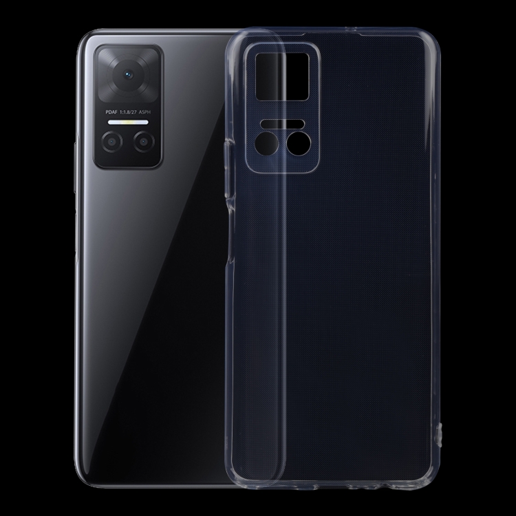 

For Honor Play6T 0.75mm Ultra-thin Transparent TPU Phone Case
