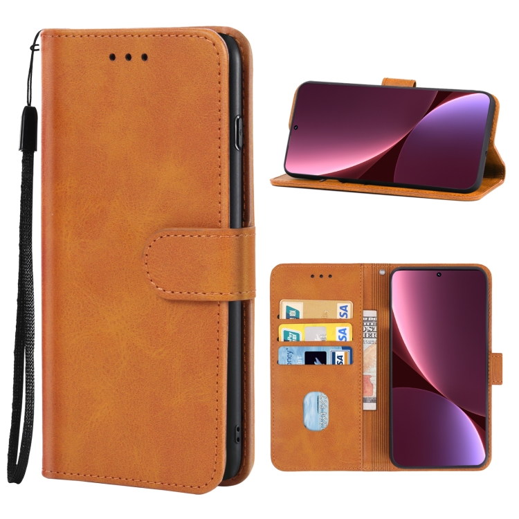 

For Xiaomi 12 Lite Leather Phone Case(Brown)