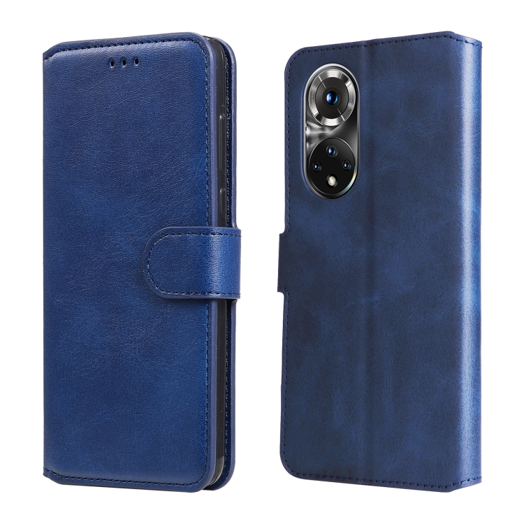 

For Honor 50 Pro / Huawei nova 9 Pro Classic Calf Texture Flip Leather Case(Blue)