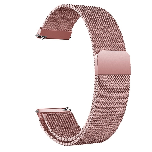 

For Galaxy Watch Active Milanese Watch Band(Rose Pink)