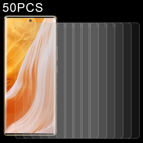 

50 PCS 0.26mm 9H 2.5D Tempered Glass Film For ZTE Axon 40 Pro