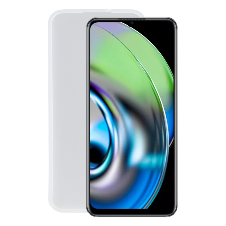 

For OPPO Realme V23 TPU Phone Case(Transparent White)
