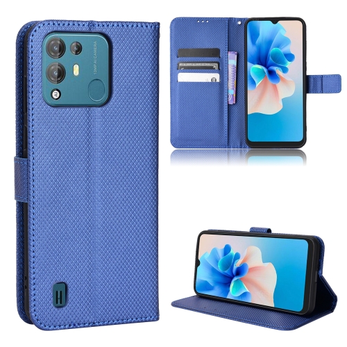 

For Blackview A55 Pro Diamond Texture Leather Phone Case(Blue)