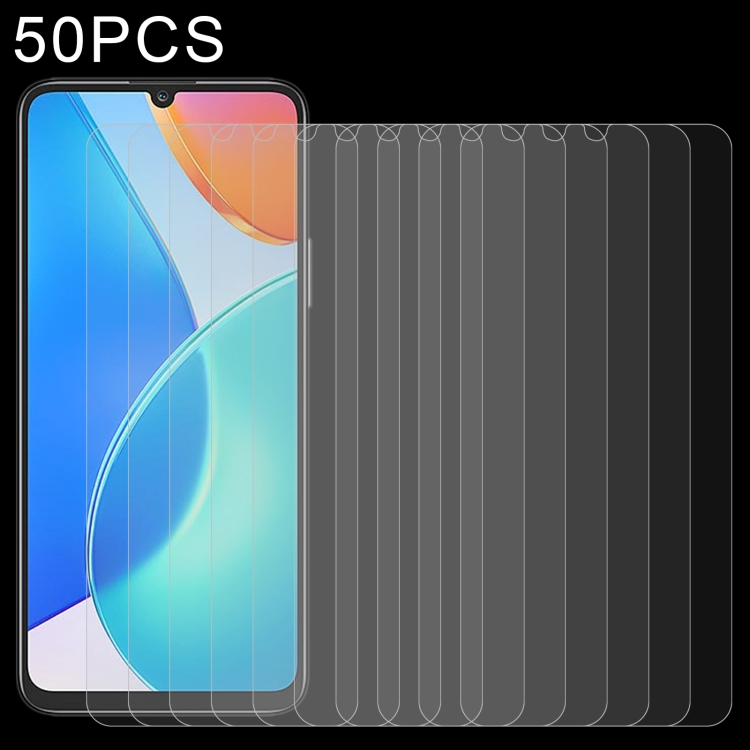 

50 PCS 0.26mm 9H 2.5D Tempered Glass Film For Honor Play 30