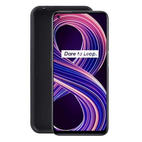 

For OPPO Realme 8S 5G TPU Phone Case(Pudding Black)