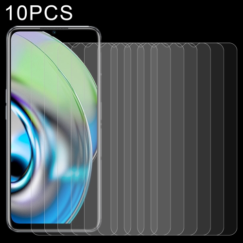 

10 PCS 0.26mm 9H 2.5D Tempered Glass Film For OPPO Realme V23