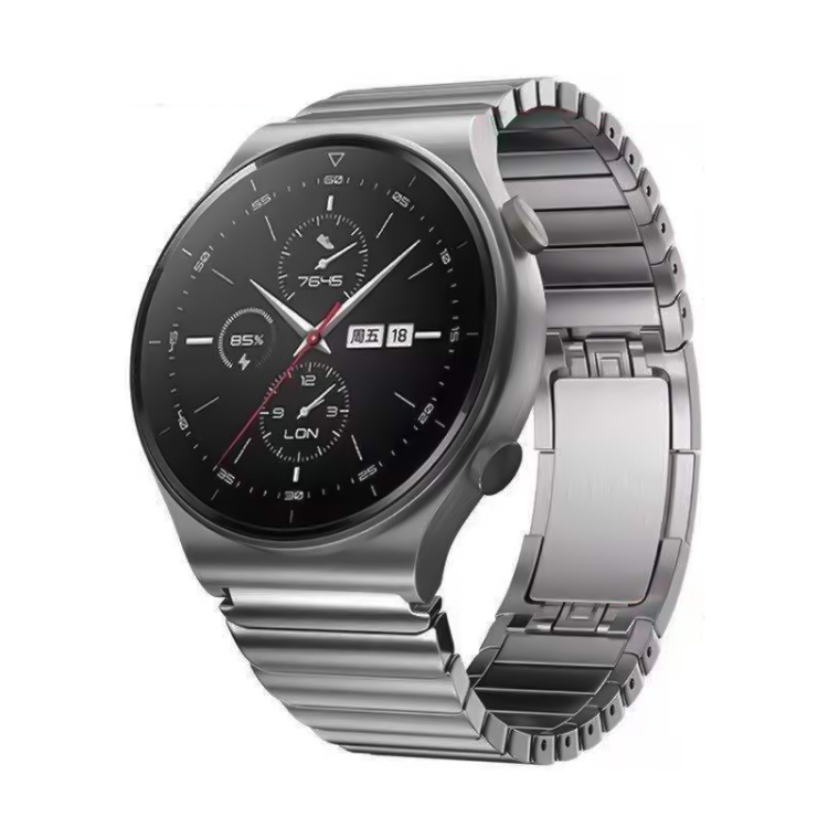 

22mm Original Buckle Steel Watch Band(Silver)