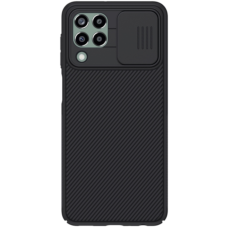 

For Samsung Galaxy M33 NILLKIN Black Mirror Series Camshield PC Phone Case(Black)