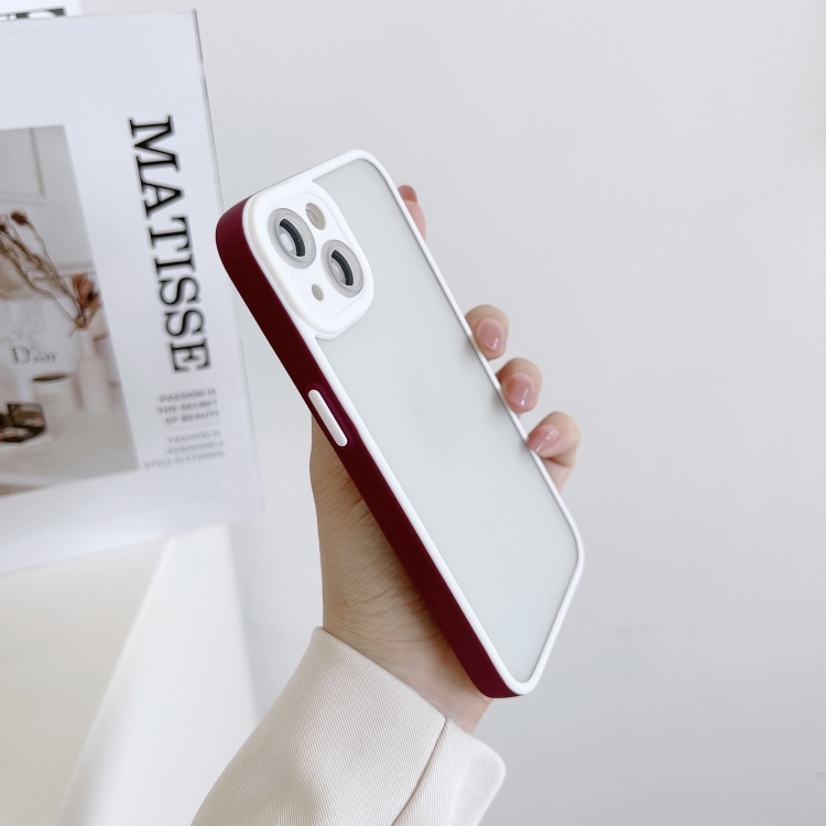 

Hawkeye Skin Feel Phone Case For iPhone 12(Red)