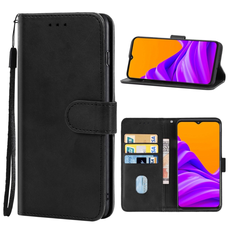 

For Samsung Galaxy Xcover Pro 2 / Xcover6 Pro Leather Phone Case(Black)