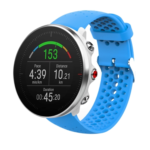 

For POLAR Vantage M Silicone Watch Band(Blue)