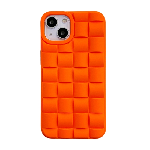 

Weave Texture TPU Phone Case For iPhone 11 Pro(Orange)