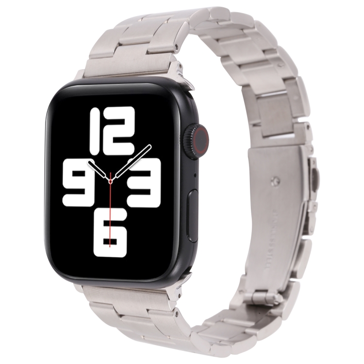 

Small Waist Quick Release Watch Band For Apple Watch Series 8&7 45mm / SE 2&6&SE&5&4 44mm / 3&2&1 42mm(Silver)
