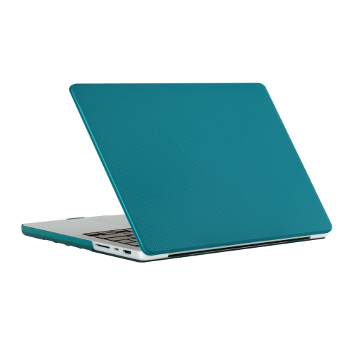 

Dot Texture Double Sided Tanned Laptop Case For MacBook Air 13.3 inch A1932/A2179/A2337(Dark Cyan)