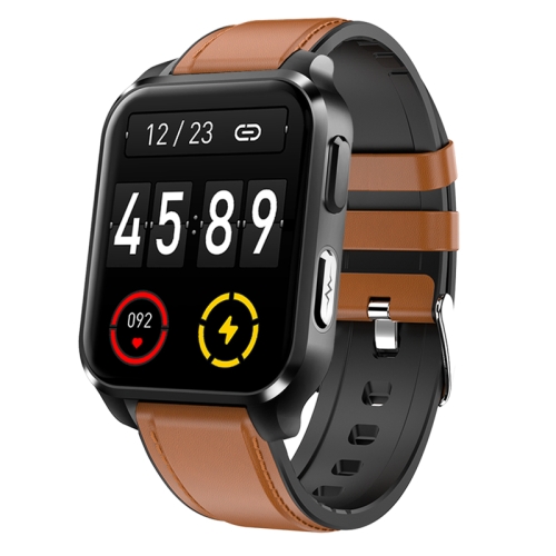 NORTH EDGE N90 1.7 inch IPS Screen Smart Watch Support PPG + ECG(Brown)