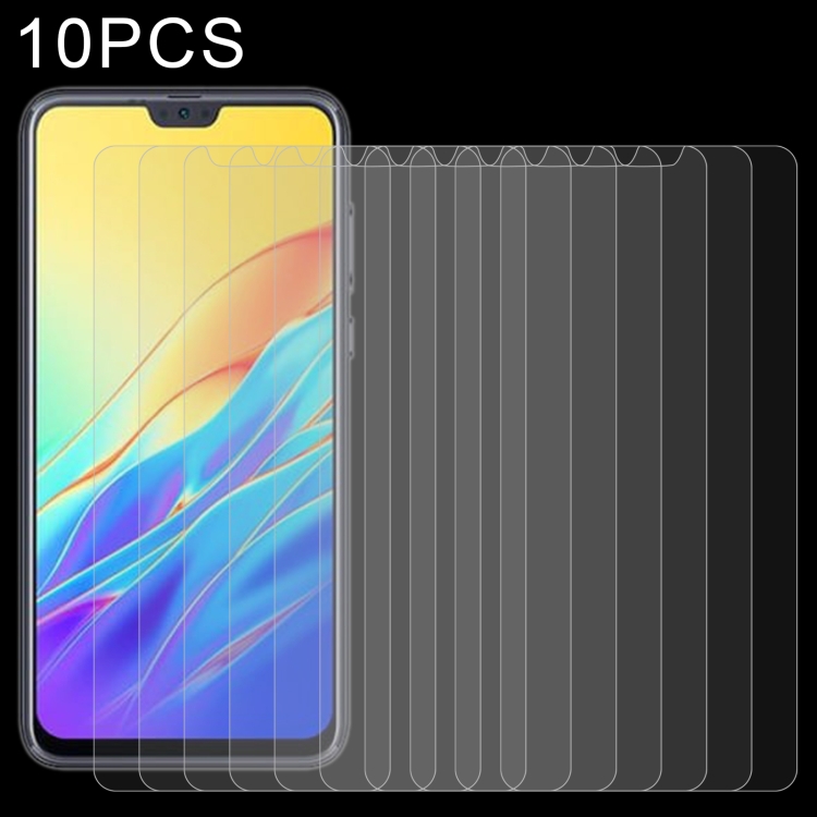 

10 PCS 0.26mm 9H 2.5D Tempered Glass Film For Hotwav H1