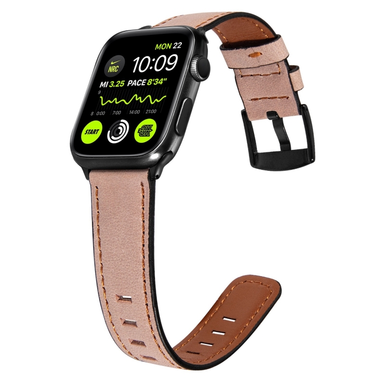 Banda di orologi in pelle retrò per Apple Watch Series 7 45mm / 6 \u0026 SE \u0026