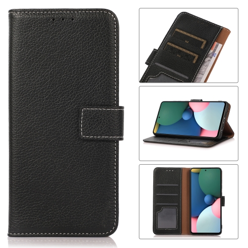 

For OnePlus ACE/10R Litchi Texture Horizontal Flip Leather Phone Case(Black)